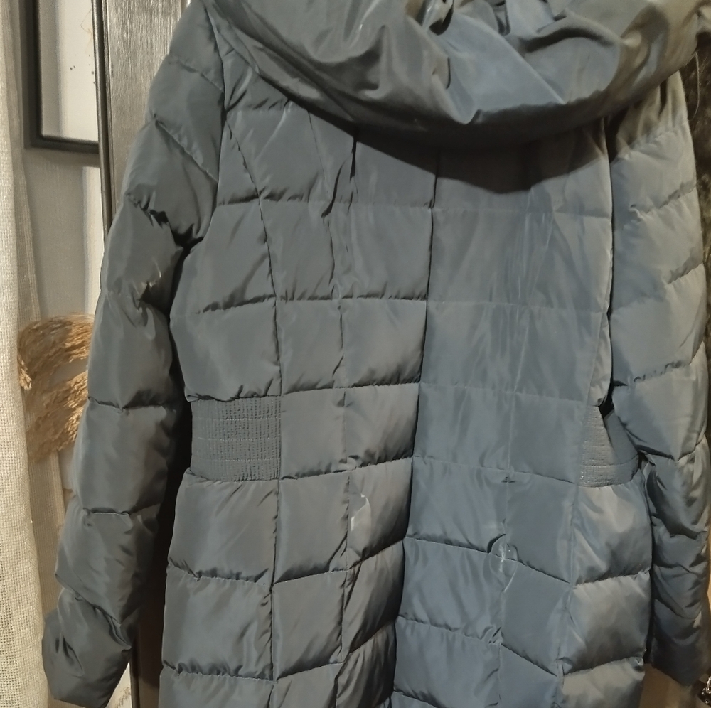 Cole Haan Gray Puffer Jacket